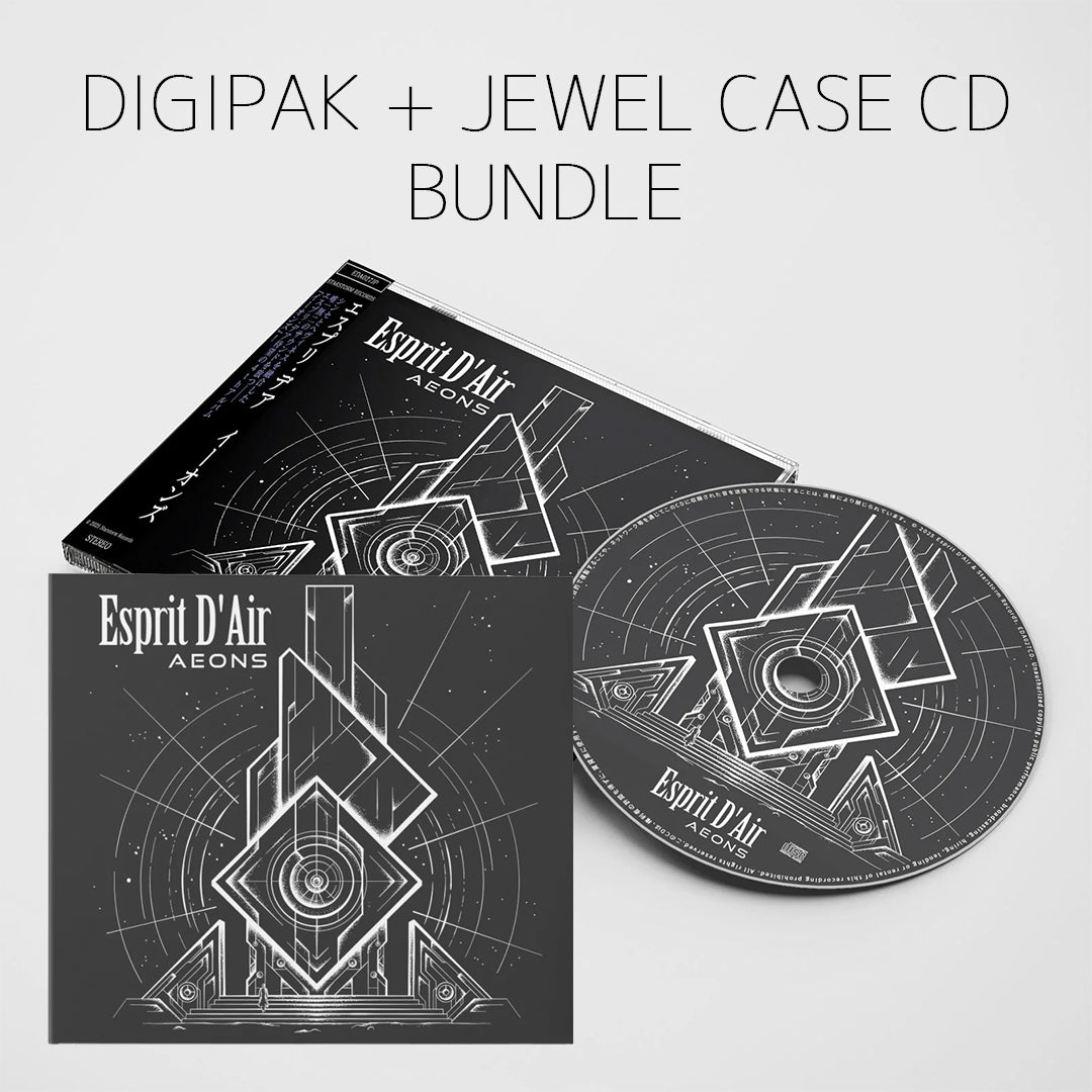 Aeons Digipak CD + Japanese Edition CD Bundle