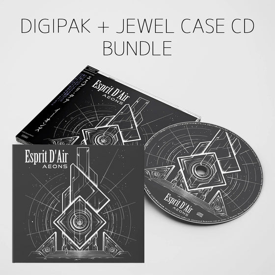 Aeons Digipak CD + Japanese Edition CD Bundle