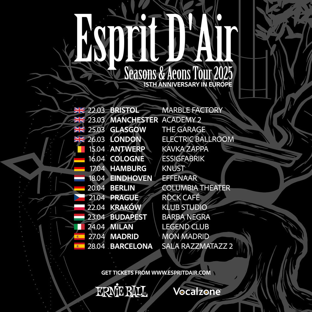 Esprit D'Air en España: Gira 2025