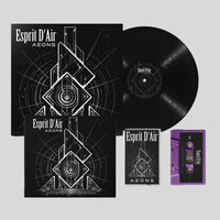 Aeons Digipak CD + Standard Black Vinyl + Standard Purple Cassette + Digital Download