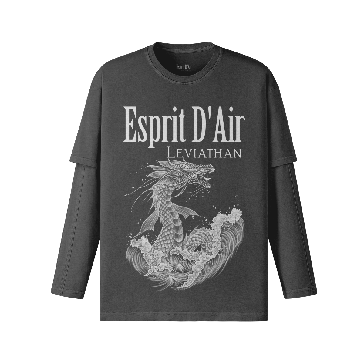 DAIRIKU×TAPPEI  Layered L／S Tshirt Leviathan Layered Long Sleeve T-Shirt – Esprit D'Air