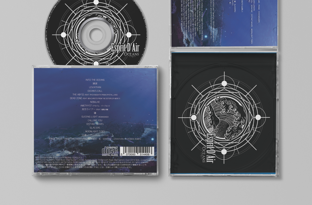 Donde se puede comprar la versión en CD de Oceans by Esprit D'Air