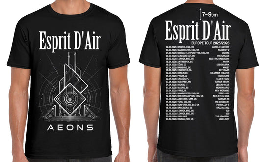 Aeons T-Shirt (2025/2026 Tour Dates)