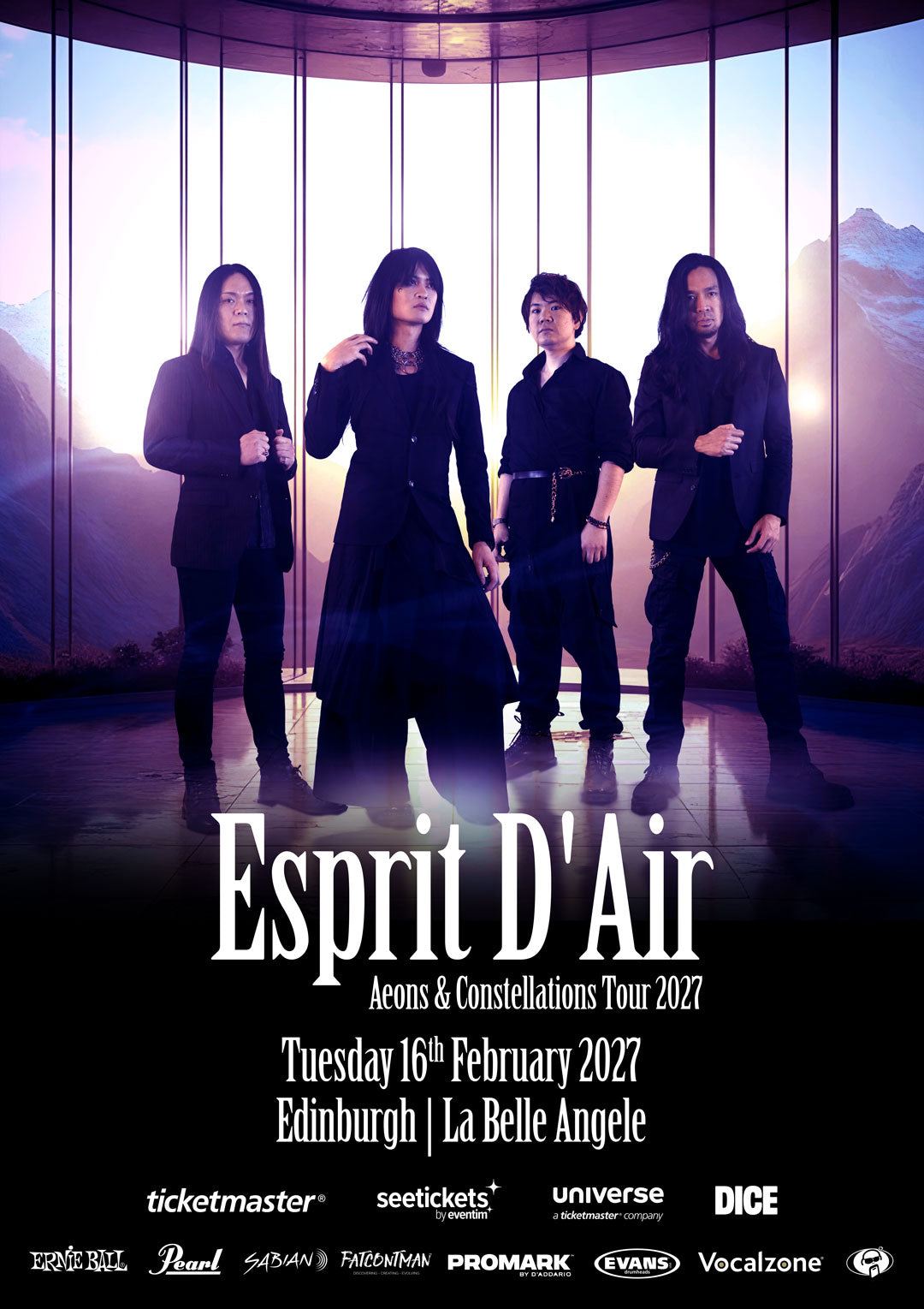 Esprit D'Air - Aeons & Constellations UK Tour 2027
