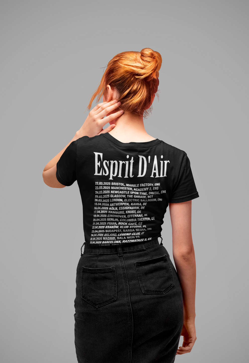 Aeons T-Shirt (w/ Tour Dates) - CLEARANCE SALE