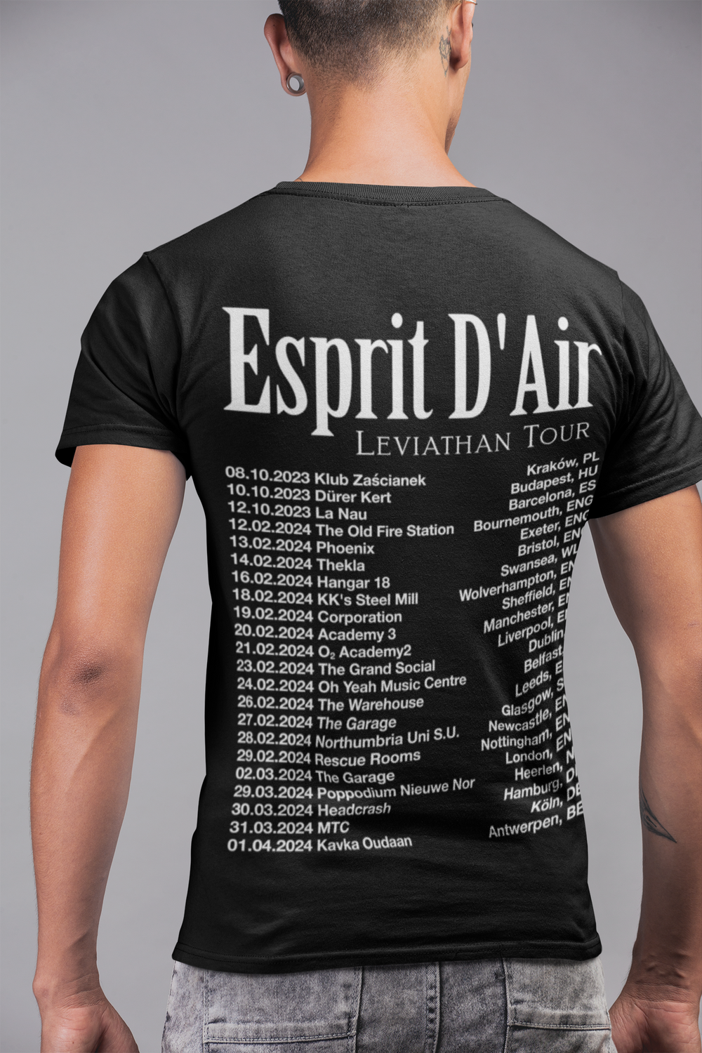 Pre-order: Leviathan Tour 2023/2024 T-Shirt