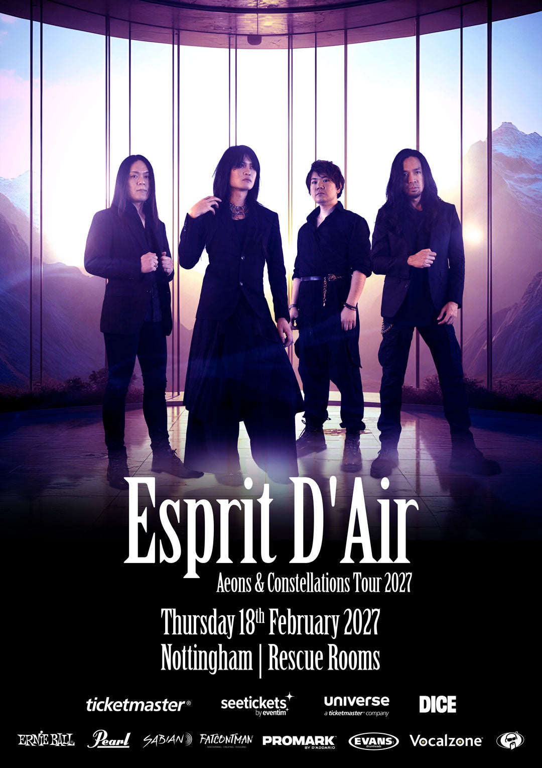 Esprit D'Air - Aeons & Constellations UK Tour 2027