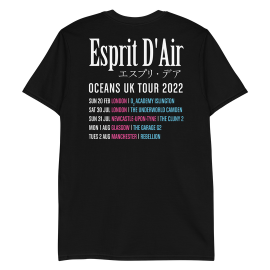 Oceans UK Tour 2022 T-Shirt