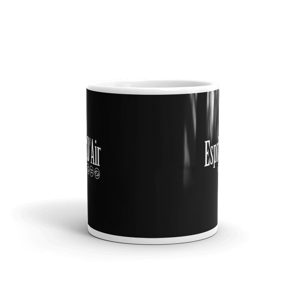 Esprit D'Air Mug - Black Print
